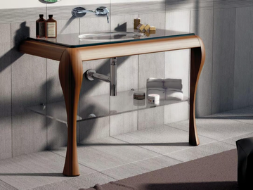 GAUDÌ AIR 03 - Single ash console sink by LASA IDEA - view 3